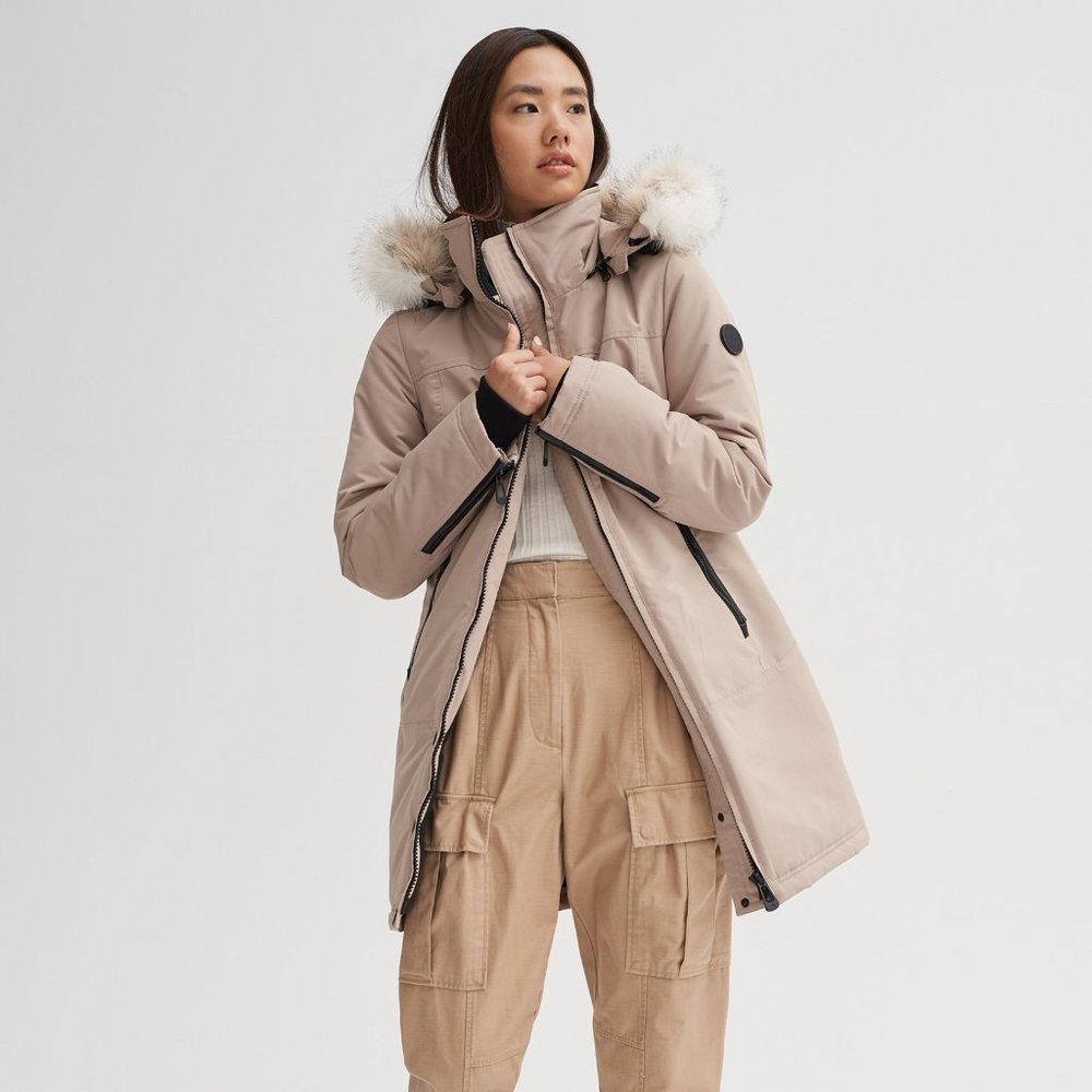 NOIZE "JULIA" Parka in Black